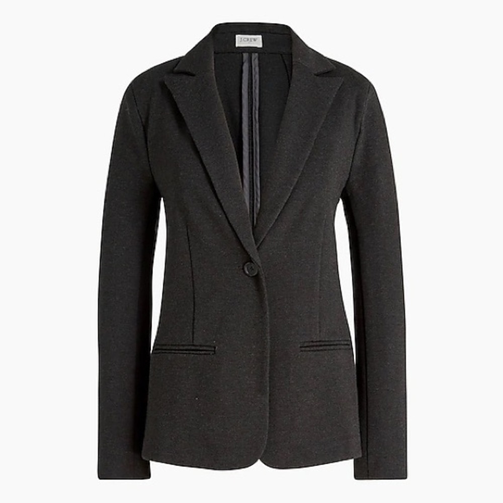 J Crew Factory Ponte work blazer AS336